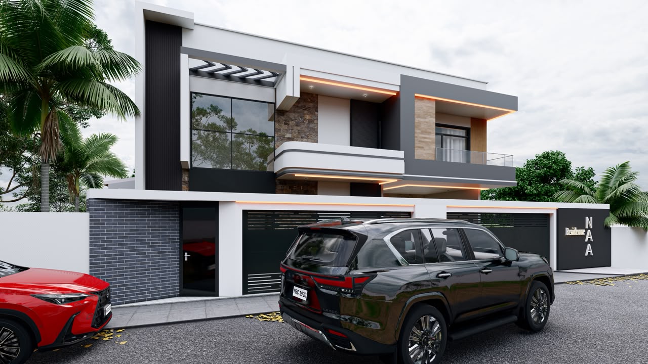 Villa contemporaine signée Group LAN BTP